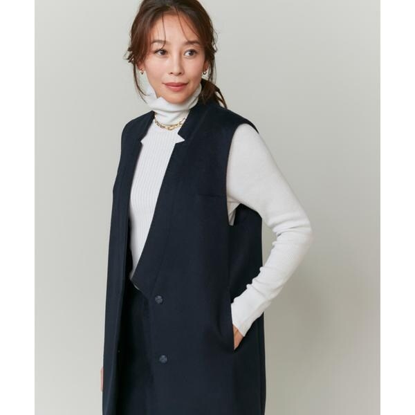 イネド（INED）/《大きいサイズ》カシミヤジレ《大草直子コラボ》《COLOMBO》