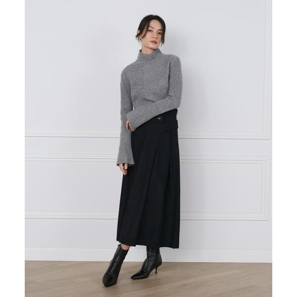 イネド(INED)/ウールカシミヤアシンメトリーリブニット《la veille by SUPERIOR CLOSET》の通販は イネド(INED)/ウールカシミヤアシンメトリーリブニット《la veille by SUPERIOR CLOSET》の通販は