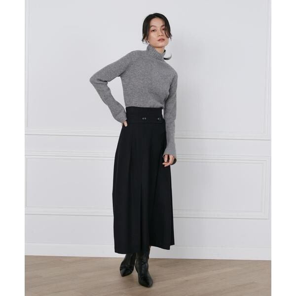 イネド(INED)/ウールカシミヤアシンメトリーリブニット《la veille by SUPERIOR CLOSET》の通販は イネド(INED)/ウールカシミヤアシンメトリーリブニット《la veille by SUPERIOR CLOSET》の通販は