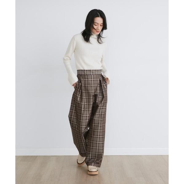 イネド(INED)/ウールカシミヤアシンメトリーリブニット《la veille by SUPERIOR CLOSET》の通販は イネド(INED)/ウールカシミヤアシンメトリーリブニット《la veille by SUPERIOR CLOSET》の通販は