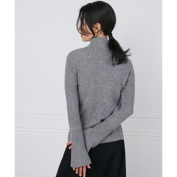 イネド(INED)/ウールカシミヤアシンメトリーリブニット《la veille by SUPERIOR CLOSET》の通販は イネド(INED)/ウールカシミヤアシンメトリーリブニット《la veille by SUPERIOR CLOSET》の通販は