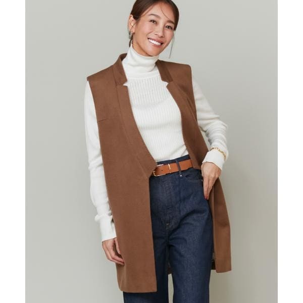 イネド（INED）/《大草直子コラボ》カシミヤジレ《COLOMBO》