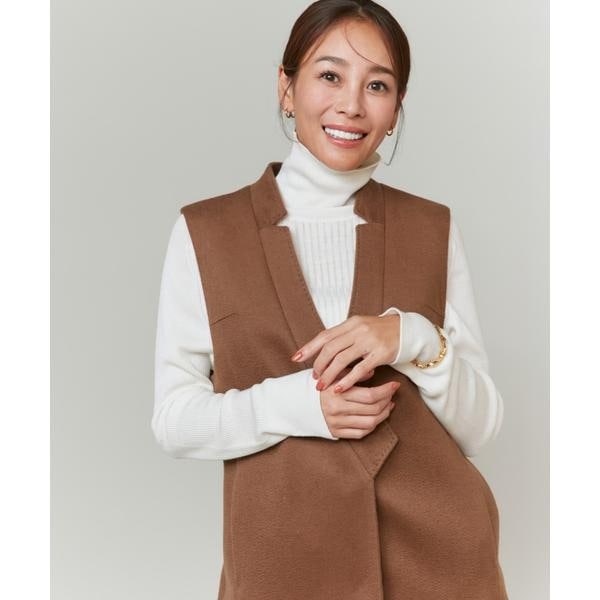 イネド（INED）/《大草直子コラボ》カシミヤジレ《COLOMBO》