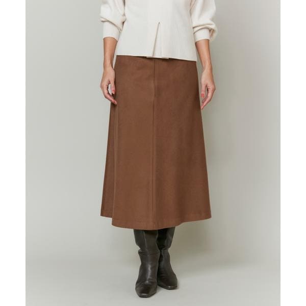 イネド（INED）/《大草直子コラボ》カシミヤAラインスカート《COLOMBO》