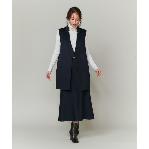 イネド（INED）/《大草直子コラボ》カシミヤAラインスカート《COLOMBO》