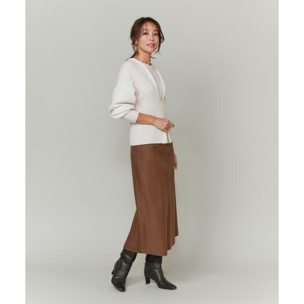 イネド（INED）/《大草直子コラボ》カシミヤAラインスカート《COLOMBO》