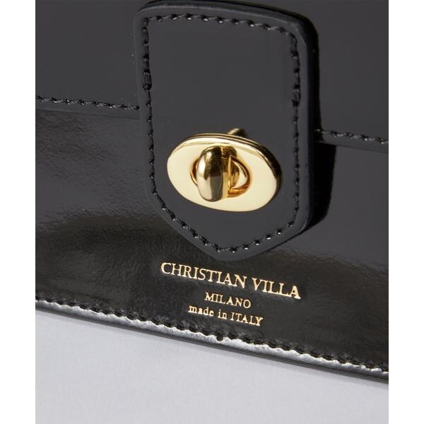 イネド（INED）/《SUPERIOR CLOSET》フラップレザーショルダーバッグ《CHRISTIAN VILLA》