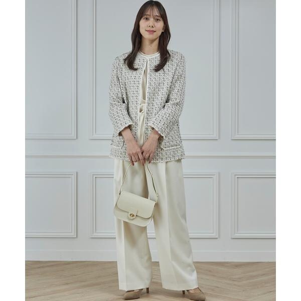 イネド（INED）/《SUPERIOR CLOSET》フラップレザーショルダーバッグ《CHRISTIAN VILLA》