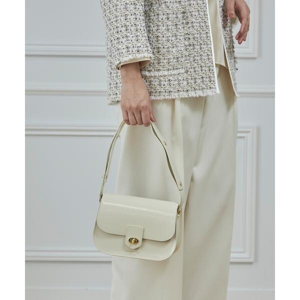 イネド（INED）/《SUPERIOR CLOSET》フラップレザーショルダーバッグ《CHRISTIAN VILLA》