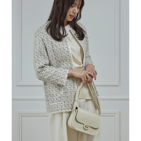 イネド（INED）/《SUPERIOR CLOSET》フラップレザーショルダーバッグ《CHRISTIAN VILLA》