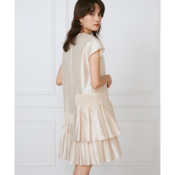 イネド（INED）/シャーリングプリーツワンピース《la veille by SUPERIOR CLOSET》