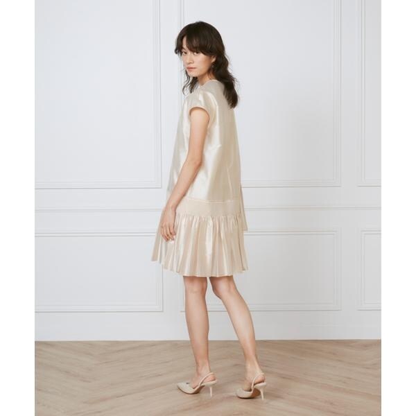 イネド（INED）/シャーリングプリーツワンピース《la veille by SUPERIOR CLOSET》
