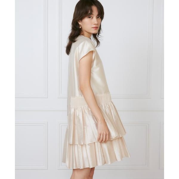 イネド（INED）/シャーリングプリーツワンピース《la veille by SUPERIOR CLOSET》