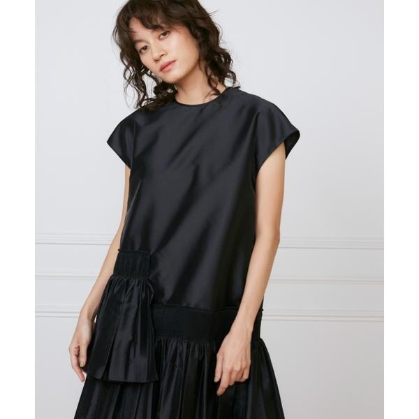 イネド（INED）/シャーリングプリーツワンピース《la veille by SUPERIOR CLOSET》