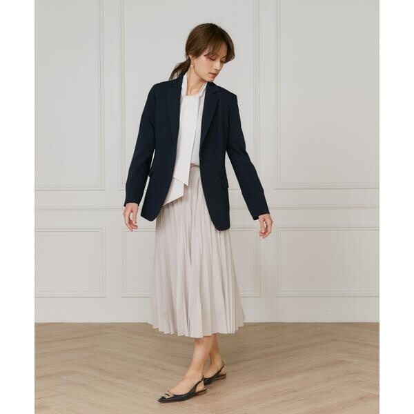 イネド（INED）/《大きいサイズ》【マルチWAYセットアップ】テーラードジャケット
