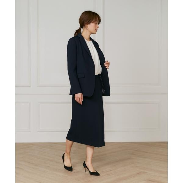 イネド（INED）/《大きいサイズ》【マルチWAYセットアップ】テーラードジャケット