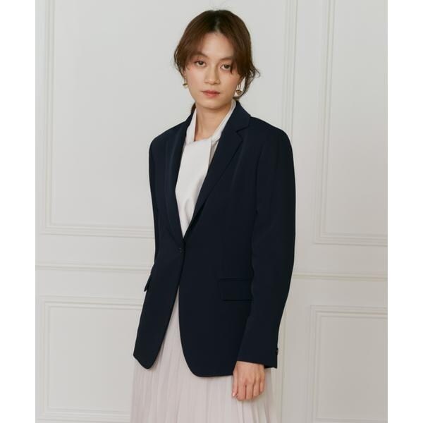 イネド（INED）/《大きいサイズ》【マルチWAYセットアップ】テーラードジャケット