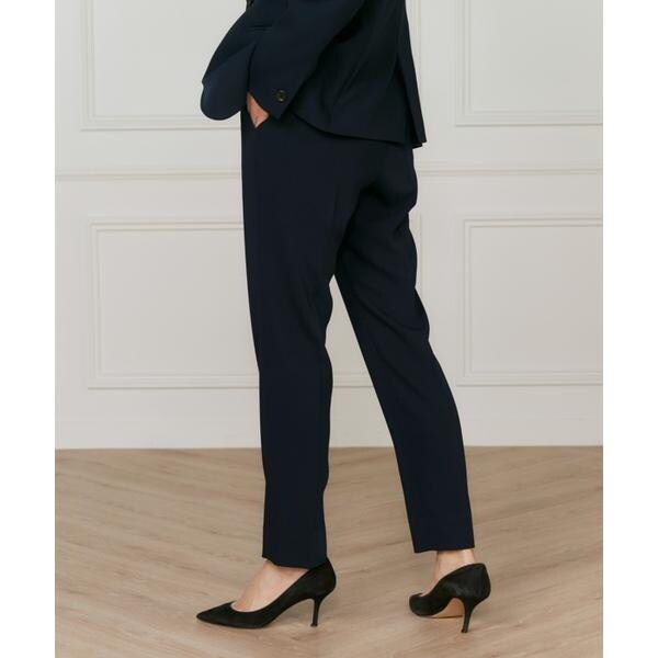 イネド（INED）/《大きいサイズ》【マルチWAYセットアップ】テーパードパンツ