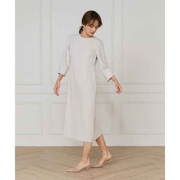 イネド（INED）/《大きいサイズ》【マルチWAYセットアップ】ハイウエストワンピース