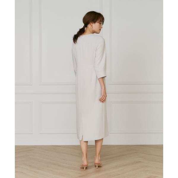 イネド（INED）/《大きいサイズ》【マルチWAYセットアップ】ハイウエストワンピース