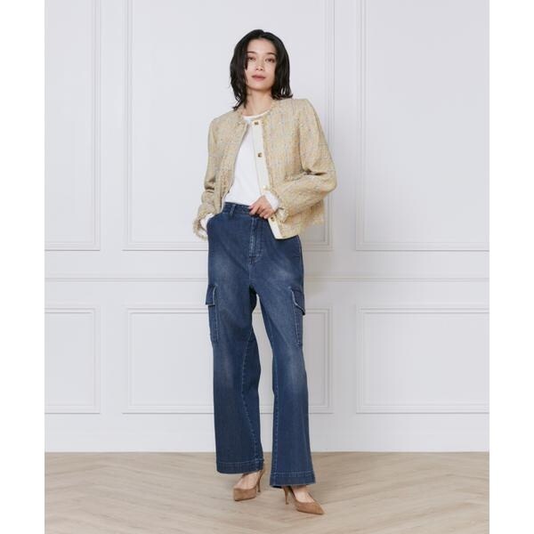 イネド（INED）/《SUPERIOR CLOSET》別注カーゴデニム《Healthy DENIM》