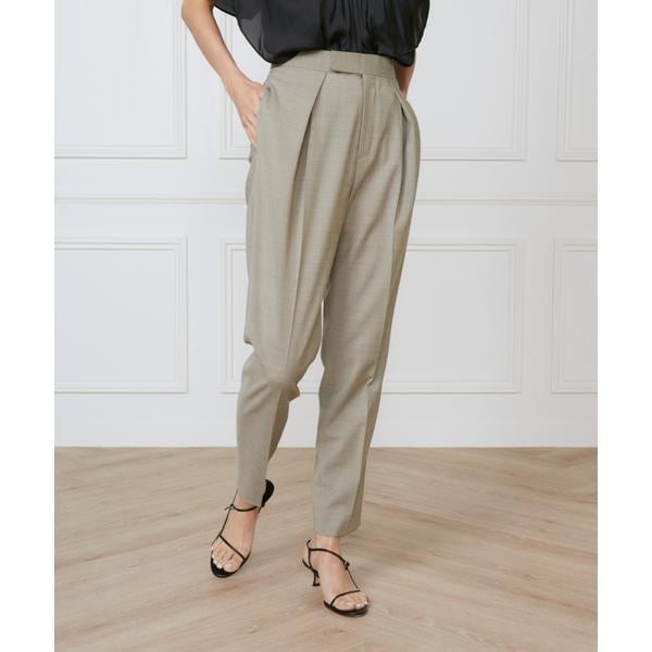イネド（INED）/フロントタックパンツ《la veille by SUPERIOR CLOSET》