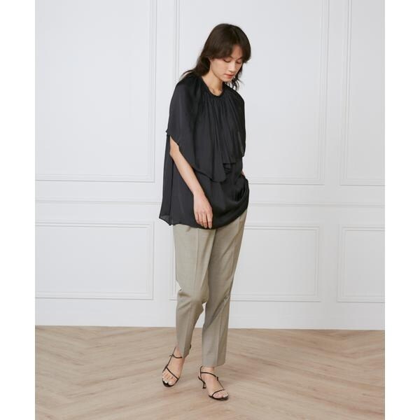 イネド（INED）/フロントタックパンツ《la veille by SUPERIOR CLOSET》