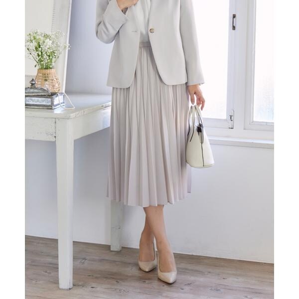 イネド（INED）/シフォンプリーツスカート