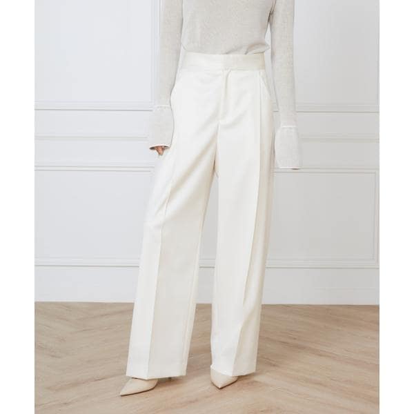 イネド（INED）/タックワイドパンツ《la veille by SUPERIOR CLOSET》