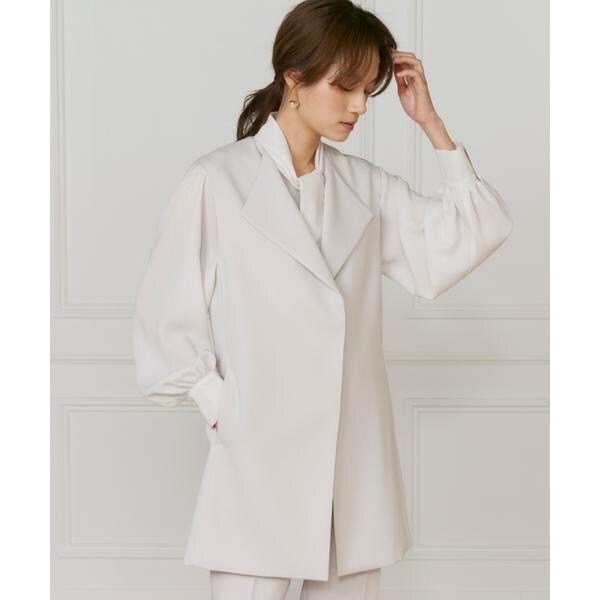 イネド（INED）/《大きいサイズ》【マルチWAYセットアップ】ジレ