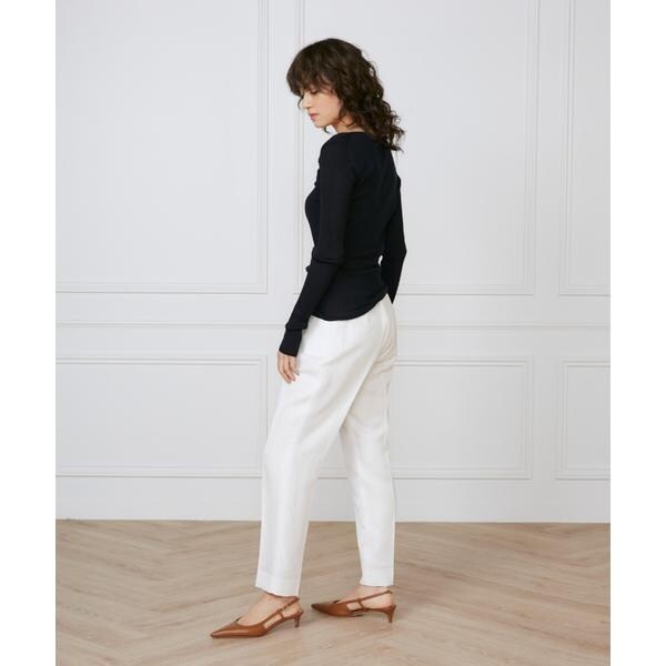 イネド（INED）/フロントタックパンツ《la veille by SUPERIOR CLOSET》