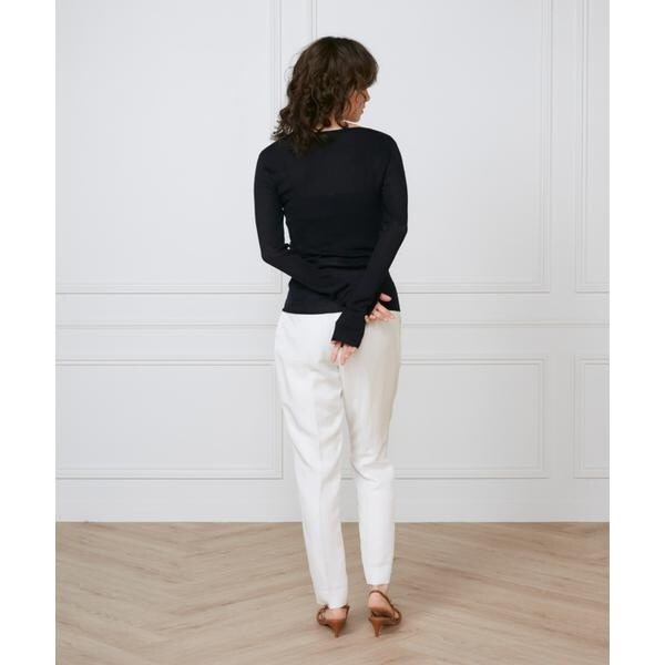 イネド（INED）/フロントタックパンツ《la veille by SUPERIOR CLOSET》
