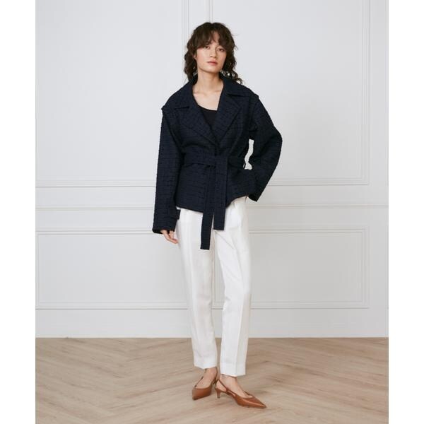 イネド（INED）/ツイードショートコート《la veille by SUPERIOR CLOSET》