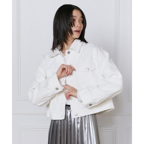 イネド（INED）/《大きいサイズ》デニムジャケット