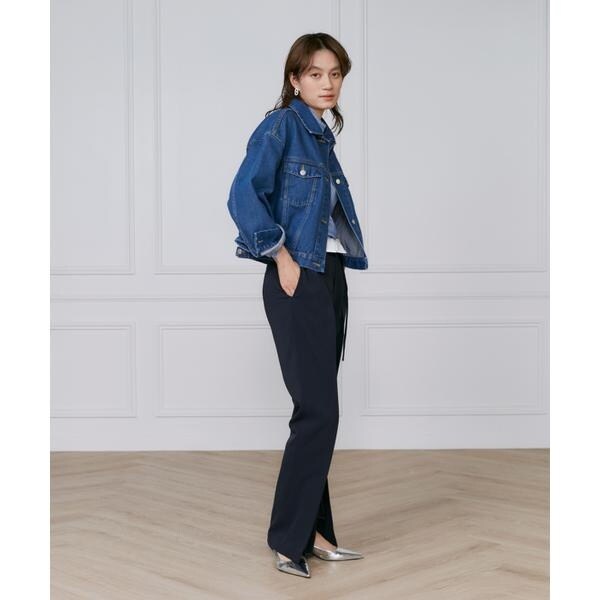 イネド（INED）/《大きいサイズ》デニムジャケット