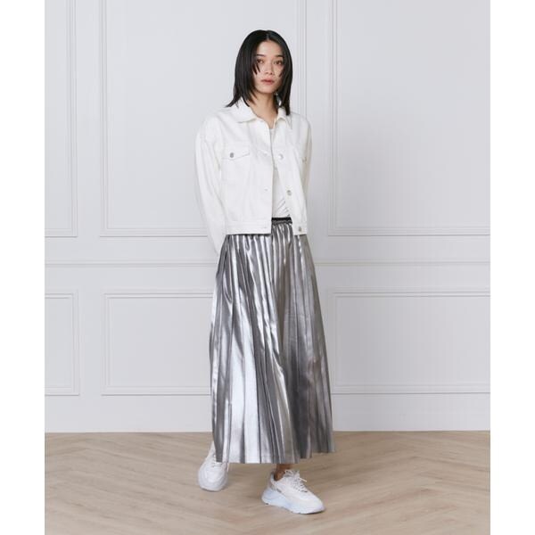 イネド（INED）/《大きいサイズ》デニムジャケット