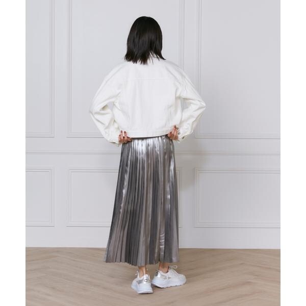 イネド（INED）/《大きいサイズ》デニムジャケット