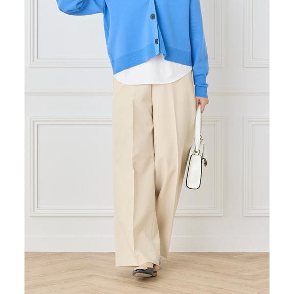 イネド（INED）/《大きいサイズ》美脚ワイドパンツ