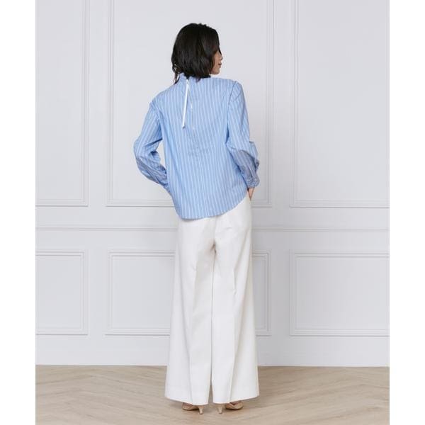 イネド（INED）/《大きいサイズ》美脚ワイドパンツ