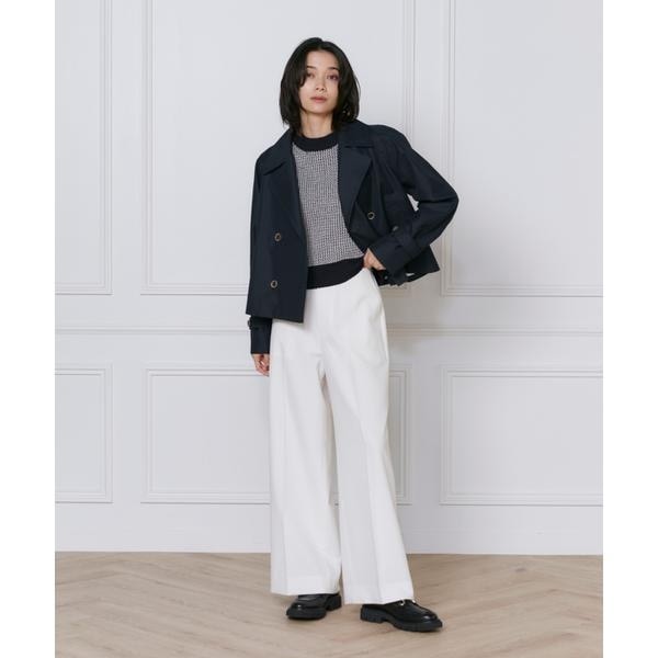 イネド（INED）/《大きいサイズ》美脚ワイドパンツ