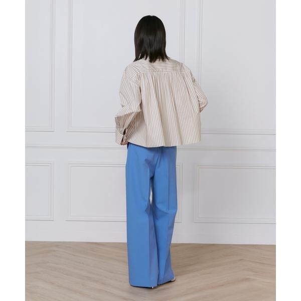 イネド（INED）/《大きいサイズ》美脚ワイドパンツ