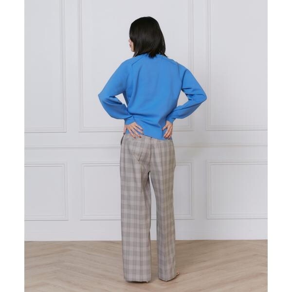 イネド（INED）/《大きいサイズ》美脚ワイドパンツ