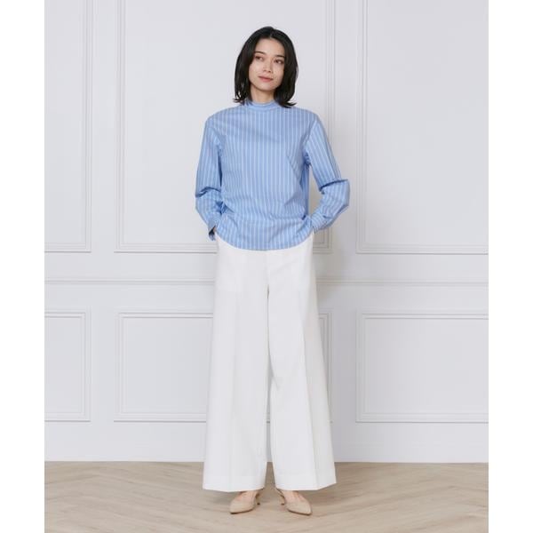 イネド（INED）/《大きいサイズ》美脚ワイドパンツ