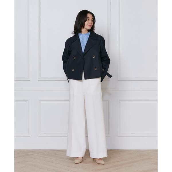 イネド（INED）/《大きいサイズ》ショートトレンチコート