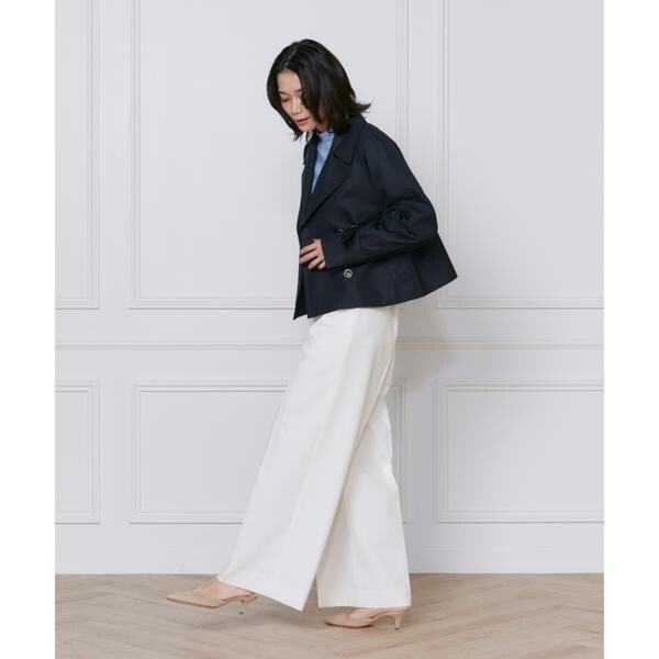 イネド（INED）/《大きいサイズ》ショートトレンチコート