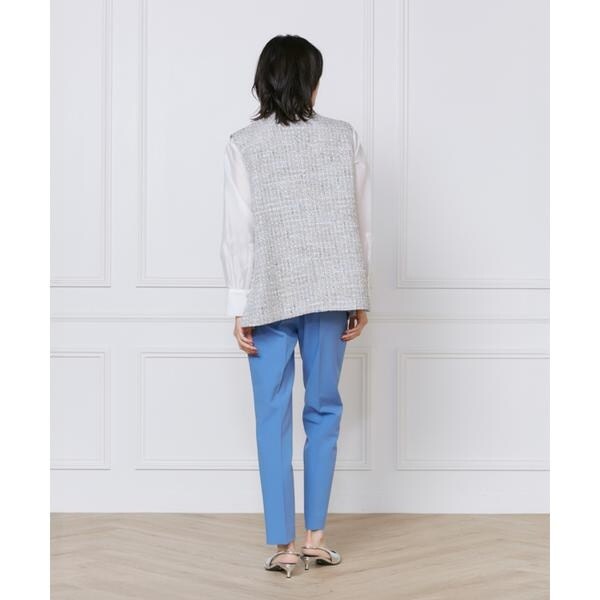 イネド（INED）/《大きいサイズ》美脚テーパードパンツ