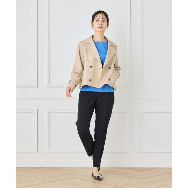 イネド（INED）/《大きいサイズ》美脚テーパードパンツ