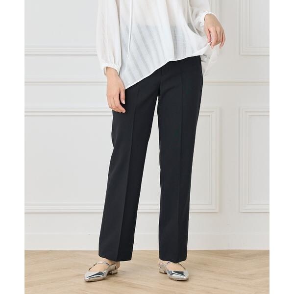 イネド（INED）/《大きいサイズ》美脚セミフレアパンツ