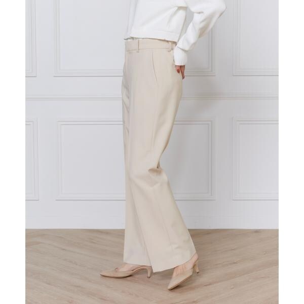 イネド（INED）/《大きいサイズ》美脚セミフレアパンツ