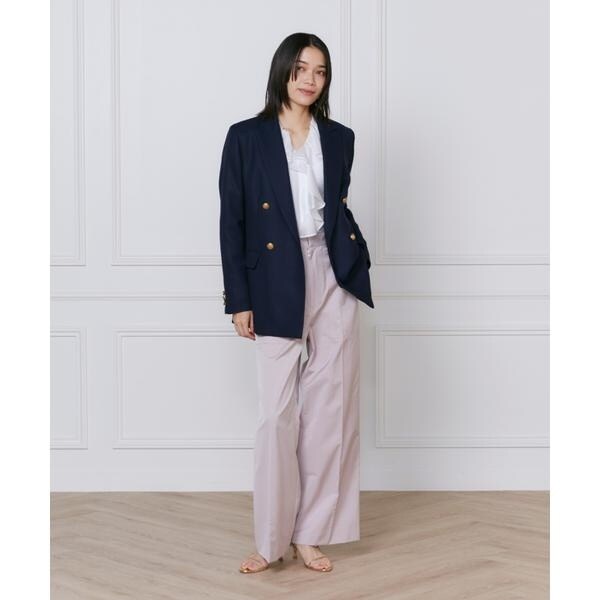 イネド（INED）/《大きいサイズ》ダブルブレストジャケット